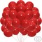 100-Pack 12in Red Latex Balloons – Party Decor for Birthday, Wedding, Baby Shower & Halloween